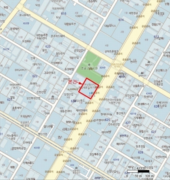 2024타경584691 인천광역시 남동구 남동대로 353, 제이케이루체스타지식산업센터 8층 846호 오피스텔[계약14평형] 경매 이미지