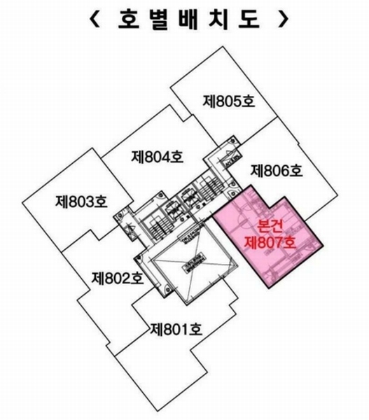 2025타경504371 인천광역시 부평구 대정로 42, 아이홈아파트 8층 807호 오피스텔[계약28평형] 경매 이미지
