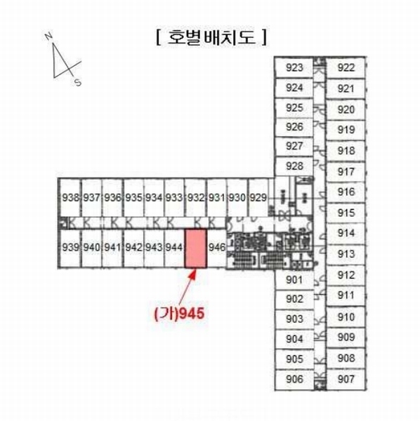 2025타경504449 인천광역시 남동구 남동대로 353, 제이케이루체스타지식산업센터 9층 945호 오피스텔[계약9평형] 경매 이미지