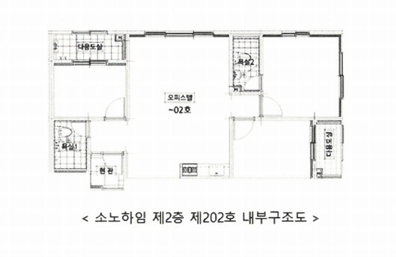 2025타경506667 인천광역시 미추홀구 토금북로 5, 소노하임 2층 202호 오피스텔 경매 이미지
