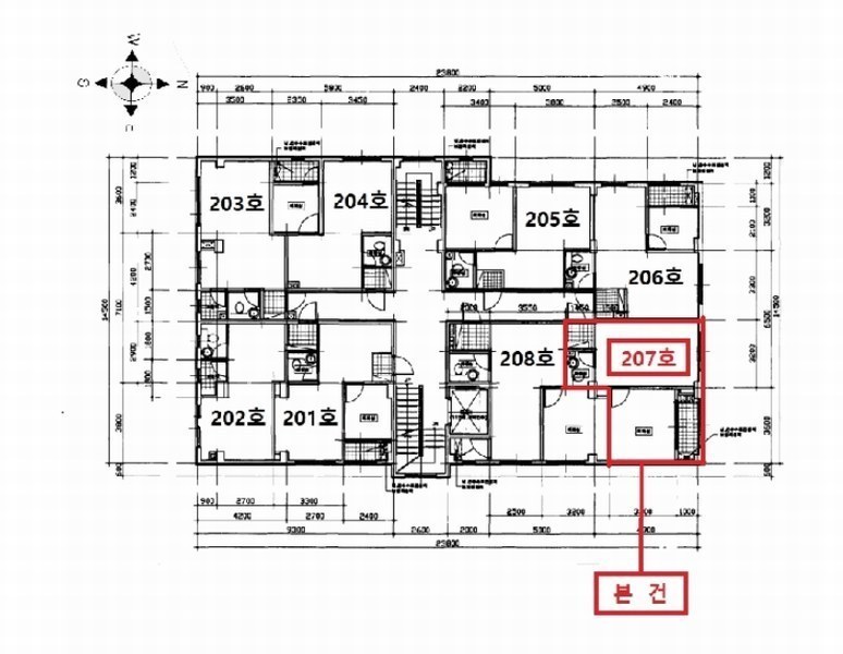 2025타경509168 인천광역시 부평구 충선로 4, 대흥아파트 2층 207호 오피스텔 경매 이미지