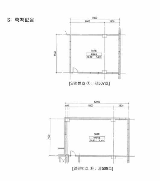 2025타경1590 충청북도 청주시 상당구 중고개로141번길 11-6, 부성타워 5층 507호외1개호 근린상가 경매 이미지