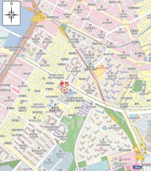 2025타경511458 인천광역시 미추홀구 토금북로57번길 24-11, 한신아이르빌 에이동 5층 501호 다세대(빌라)[공급14평형] 경매 이미지