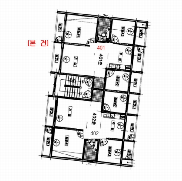 2025타경512082 인천광역시 미추홀구 석정로324번길 31-41, 우진아트빌 4층 401호 다세대(빌라)[공급19평형] 경매 이미지