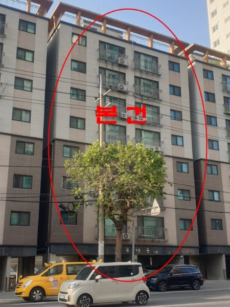 2023타경515582 인천광역시 미추홀구 경인로 155, 행복타운 2동 8층 801호 다세대(빌라)[공급18평형] 경매 이미지