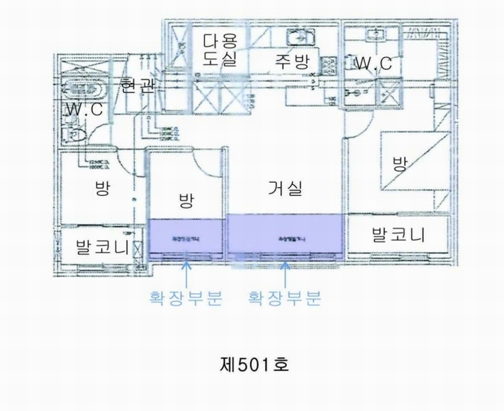 2023타경542263 인천광역시 서구 옻우물로 14번길 20, 대원아파트 5층 501호 아파트[공급22평형] 경매 이미지