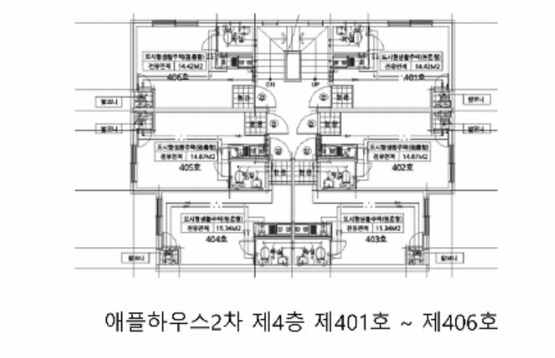 2024타경513859 인천광역시 미추홀구 낙섬중로 78-22, 애플하우스2차 4층 406호 다세대(빌라)[공급5평형] 경매 이미지