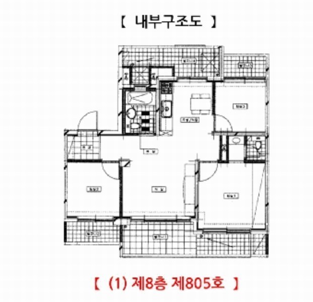 2025타경668 충청남도 당진시 밤절로 103, 원당마을 114동 8층 805호 아파트[공급23평형] 경매 이미지