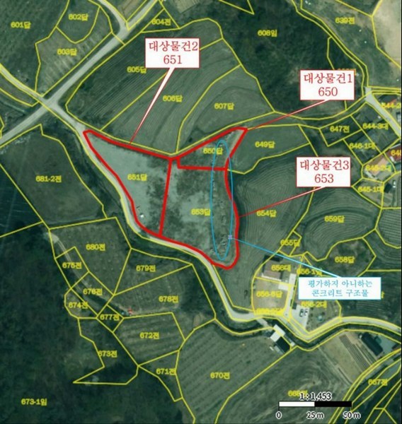 2025타경1340 충청북도 음성군 음성읍 한벌리 650 농지 경매 이미지