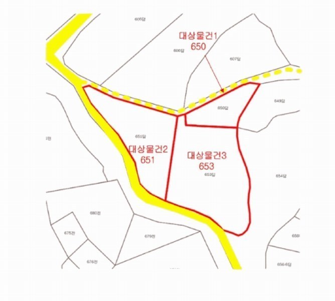 2025타경1340 충청북도 음성군 음성읍 한벌리 650 농지 경매 이미지