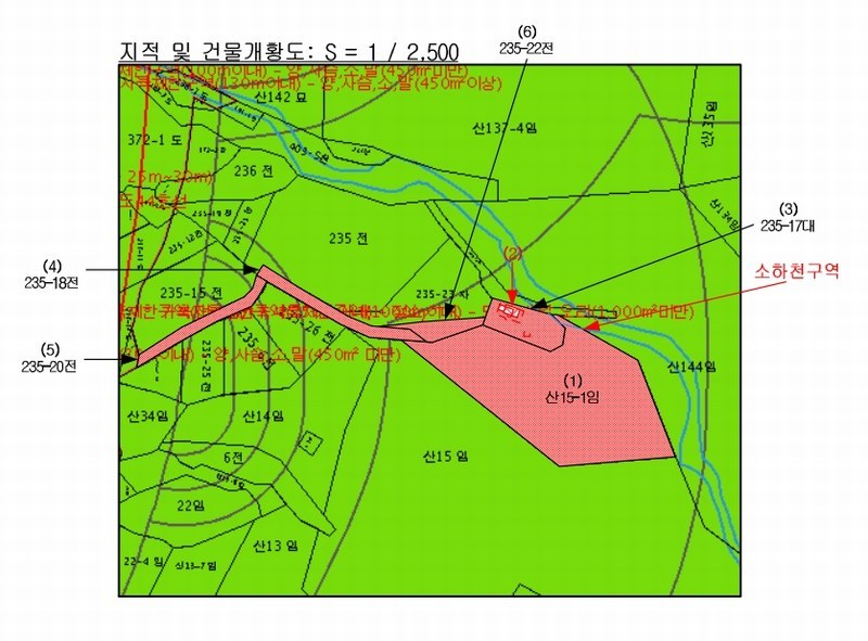 2025타경1661 강원특별자치도 홍천군 남면 양덕원리 산15-1 근린시설 경매 이미지