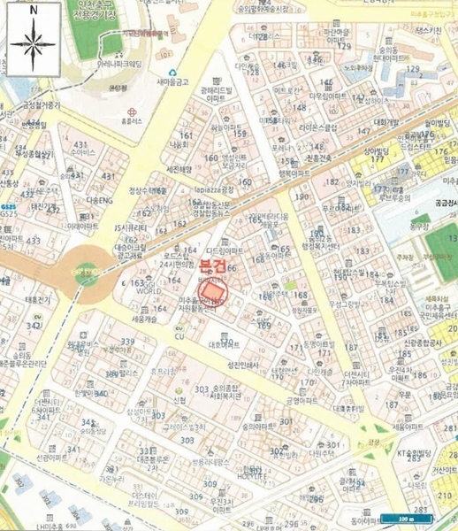 2025타경511580 인천광역시 미추홀구 미추로19번길 37, 동민캐슬 8층 802호 아파트 경매 이미지