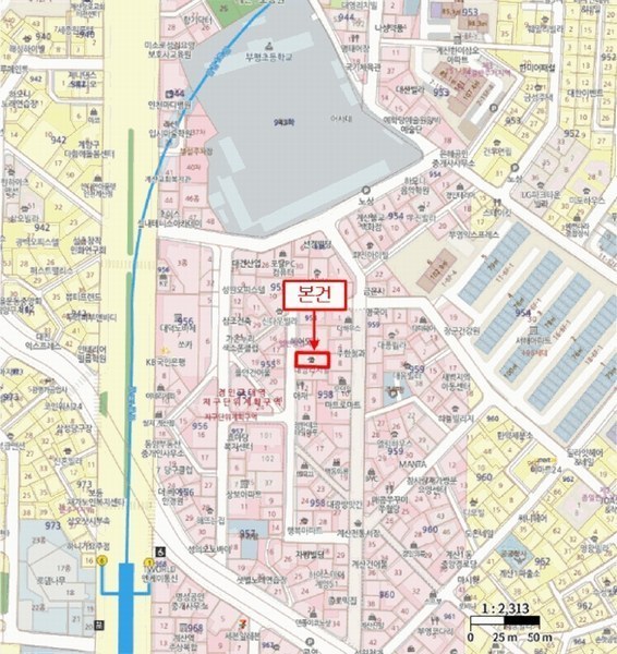 2025타경511745 인천광역시 계양구 계산동 958-6 다세대(빌라) 경매 이미지