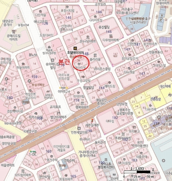 2025타경511819 인천광역시 미추홀구 경인로33번길 16, 진용아이빌 12층 1203호 오피스텔[계약26평형] 경매 이미지
