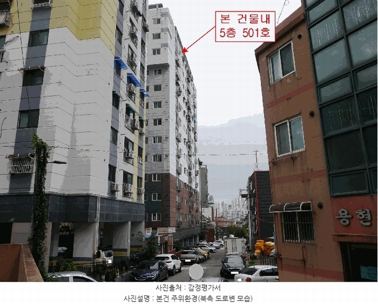 2025타경512664 인천광역시 미추홀구 독정이로9번길 19, 코지팰리스 5층 501호 오피스텔[계약35평형] 경매 이미지