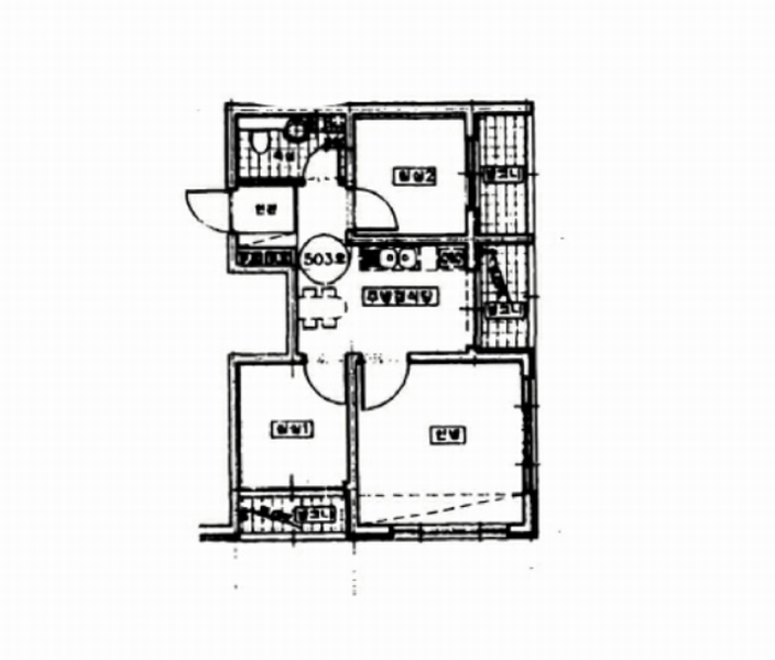 2025타경512821 인천광역시 미추홀구 석정로337번길 11, 대준맨션 에이동 5층 503호 다세대(빌라)[공급14평형] 경매 이미지
