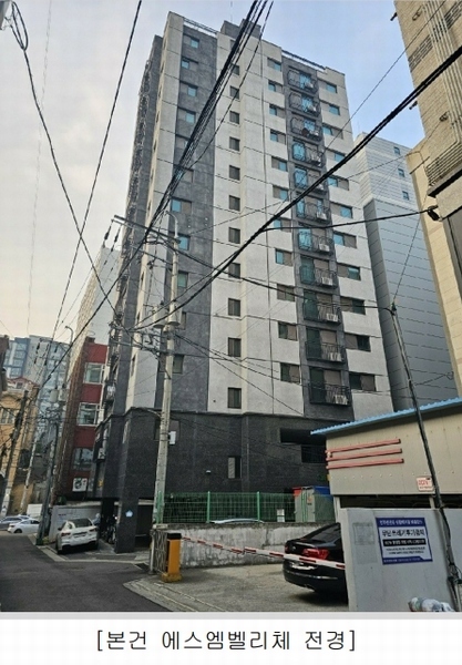 2025타경50427 서울특별시 은평구 은평로 12-1, 에스엠벨리체 6층 602호 오피스텔 경매 이미지