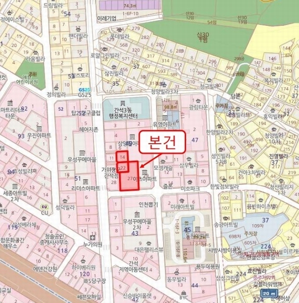 2025타경512918 인천광역시 남동구 용천로176번길 5, 리젠시아 5층 507호 오피스텔[계약23평형] 경매 이미지
