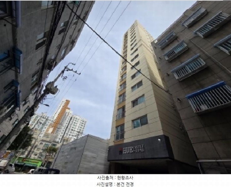 2025타경512972 인천광역시 부평구 원적로488번길 5-1, 조양휴캐슬 2층 203호 오피스텔[계약24평형] 경매 이미지