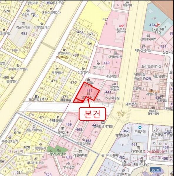2025타경513069 인천광역시 미추홀구 제일로9번길 6, 엔에스파크 2층 205호 오피스텔[계약30평형] 경매 이미지