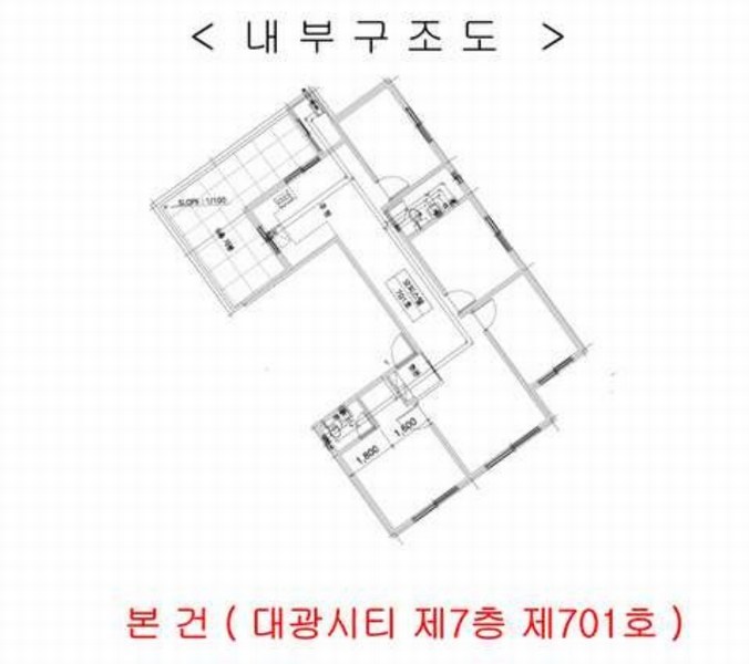 2025타경513220 인천광역시 부평구 경인로863번길 11, 대광시티 7층 701호 오피스텔[계약32평형] 경매 이미지