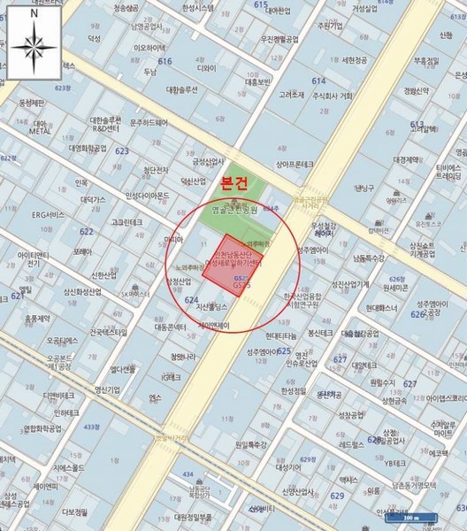 2025타경513289 인천광역시 남동구 남동대로 353, 제이케이루체스타지식산업센터 7층 705호 오피스텔[계약13평형] 경매 이미지