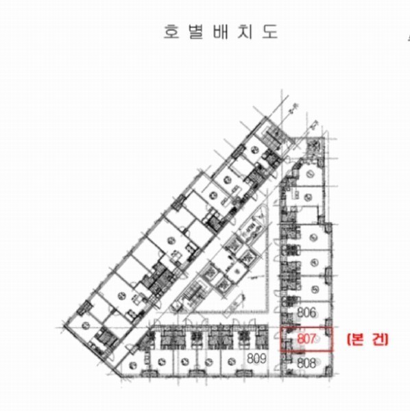 2025타경513466 인천광역시 남동구 남동대로 935, 리더스타워 에이동 8층 807호 오피스텔[계약15평형] 경매 이미지