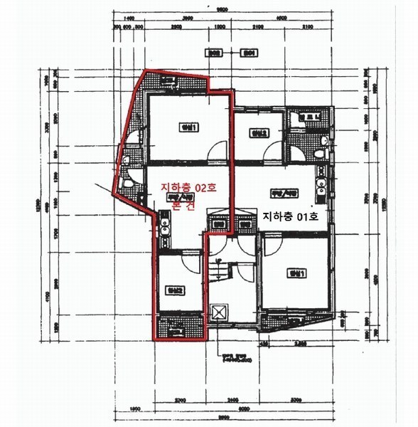 2025타경513501 인천광역시 미추홀구 재넘이길51번길 7-5, 별장그린빌라 지하층 02호 다세대(빌라) 경매 이미지