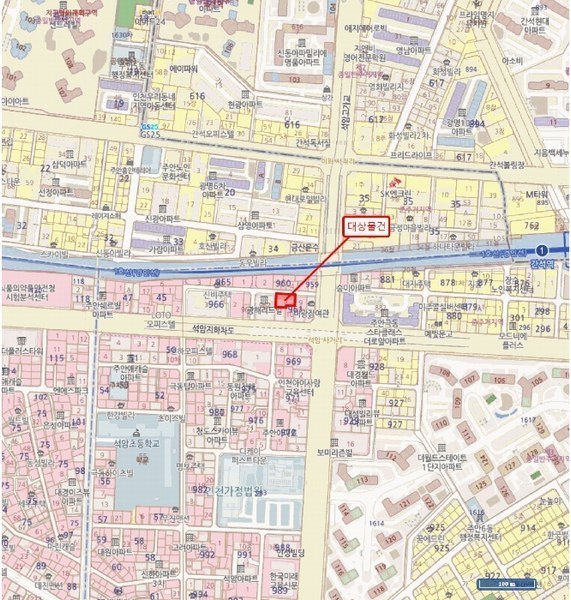2025타경513588 인천광역시 미추홀구 경원대로 911-19, 씨티프라임아파트 3층 304호 오피스텔 경매 이미지