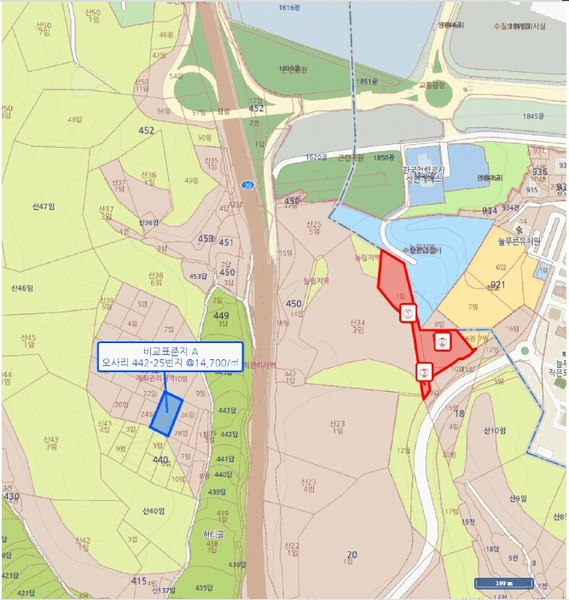 2025타경50980 충청남도 서산시 성연면 오사리 18-1 임야 경매 이미지