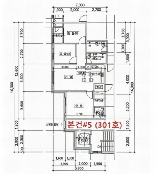 2023타경4587 인천광역시 중구 반달로10번길 17, 엣지오피스텔에이동주건축물 1동 2층 201호외10개호 오피스텔 경매 이미지