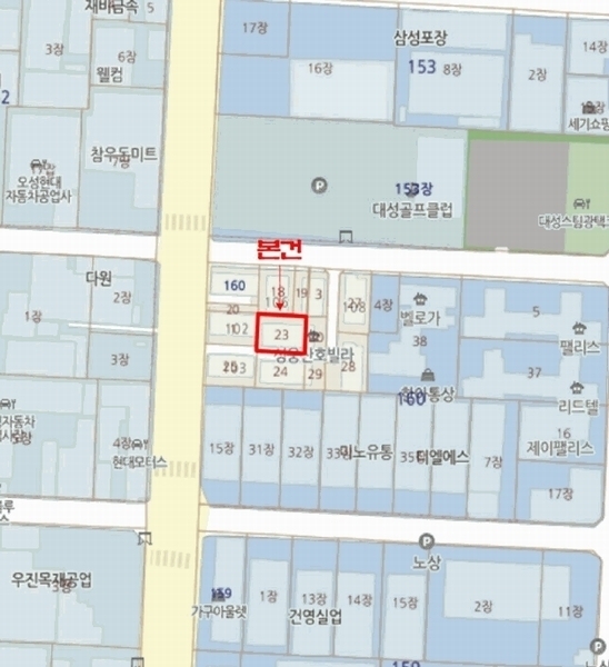 2023타경516479 인천광역시 서구 가정로78번길 6-4인천광역시 서구 가정로78○○○○, 성웅산호빌라 5동 1층 101호성웅산호○○ 다세대(빌라)[공급10평형] 경매 이미지