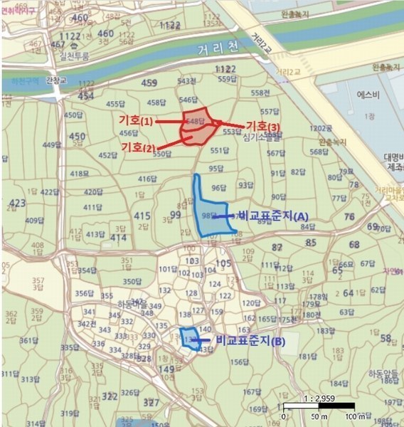 2024타경10169 울산광역시 울주군 상북면 거리 549 대지 경매 이미지