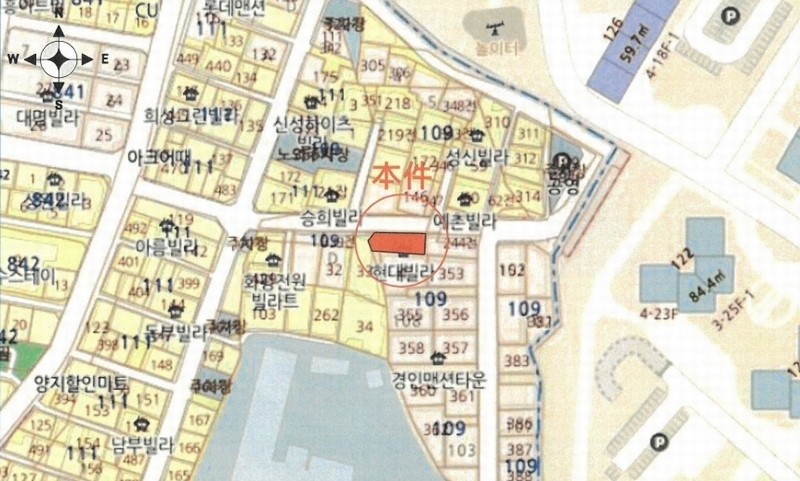 2024타경581456 인천광역시 남동구 서판로 74, 현대빌라 비층 02호 다세대(빌라)[공급11평형] 경매 이미지