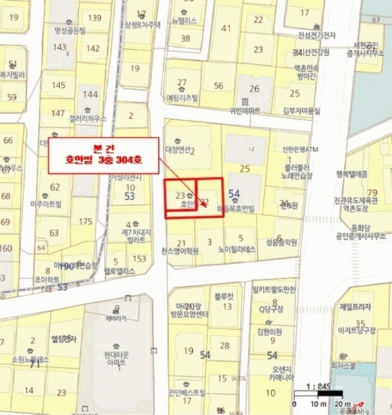 2025타경51017 서울특별시 은평구 갈현로11길 6-6, 호안빌 3층 304호 다세대(빌라)[공급17평형] 경매 이미지