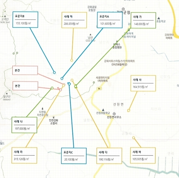 2023타경5535 인천광역시 강화군 선원면 선행리 275-9 대지 경매 이미지