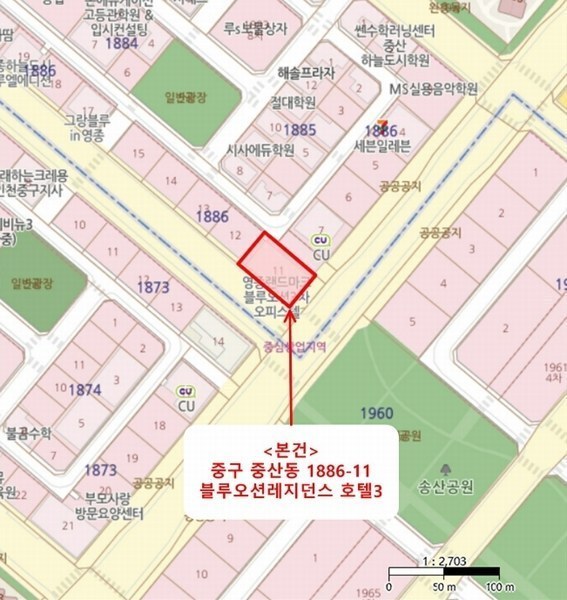 2024타경14130 인천광역시 중구 자연대로 8, 블루오션레지던스호텔3 15층 1512호 숙박(콘도등) 경매 이미지