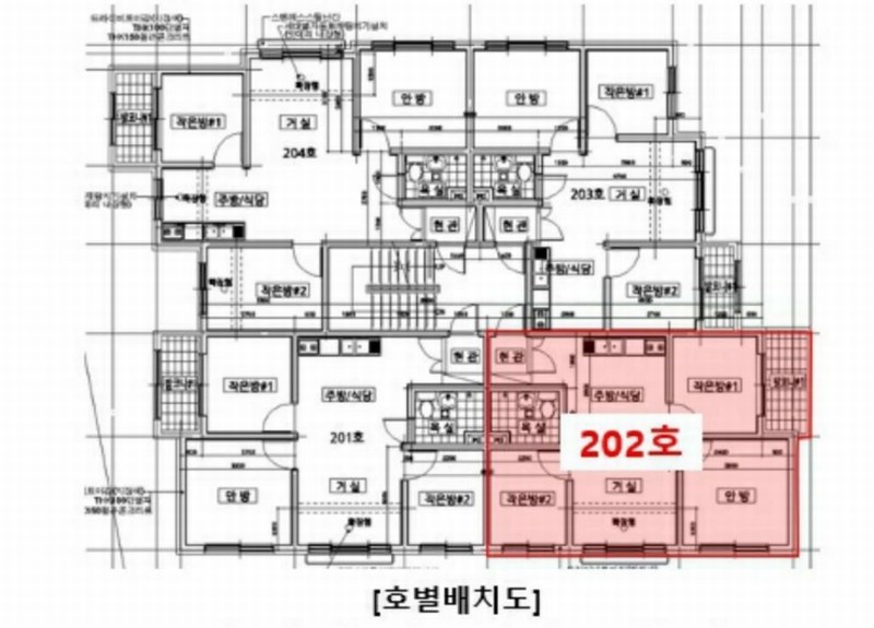 2024타경514470 인천광역시 서구 도요지로224번길 12, 태영하이츠빌 2층 202호 다세대(빌라)[공급16평형] 경매 이미지