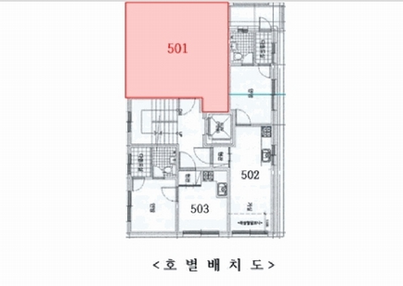 2025타경51042 서울특별시 마포구 월드컵로20길 38-5, 더클래스 5층 501호 다세대(빌라) 경매 이미지