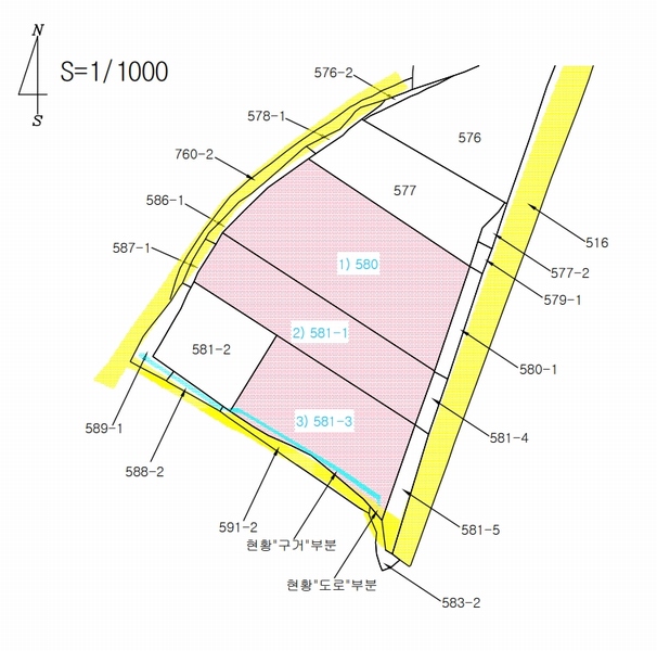 2025타경775 경상북도 청도군 이서면 가금리 580 농지 경매 이미지