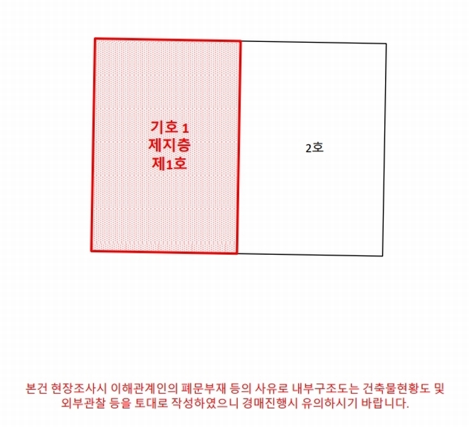 2023타경15716 인천광역시 남동구 남촌로124번길 62-5, 대하빌라D 지층 1호 다세대(빌라)[공급12평형] 경매 이미지