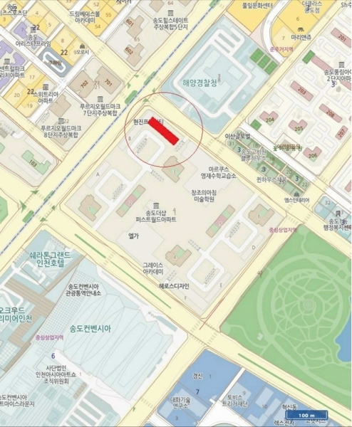 2024타경5952 인천광역시 연수구 해돋이로 107, 송도더샵퍼스트월드 비,시동 17층 시동1707호 오피스텔[계약30평형] 경매 이미지