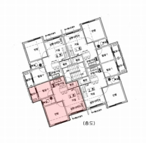 2024타경550865 인천광역시 서구 검암로9번길 20-24, 뉴월드빌3차 4층 403호 다세대(빌라)[공급13평형] 경매 이미지