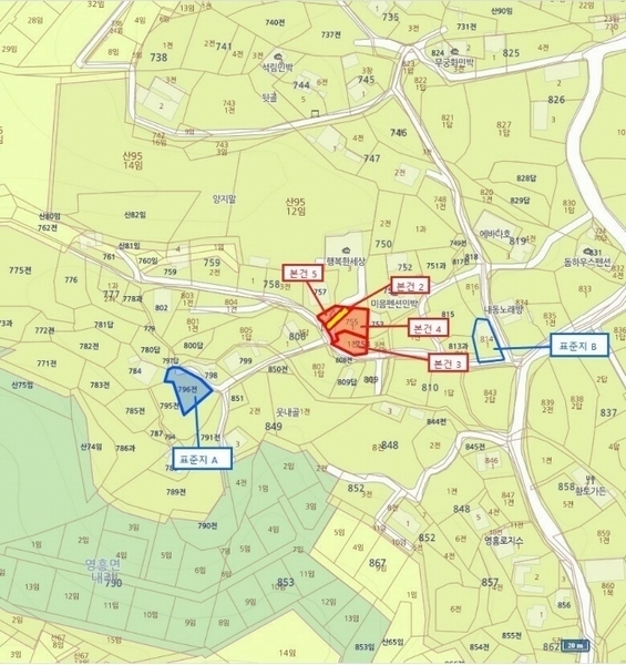 2024타경552250 인천광역시 옹진군 영흥면 내리 755-4 대지 경매 이미지