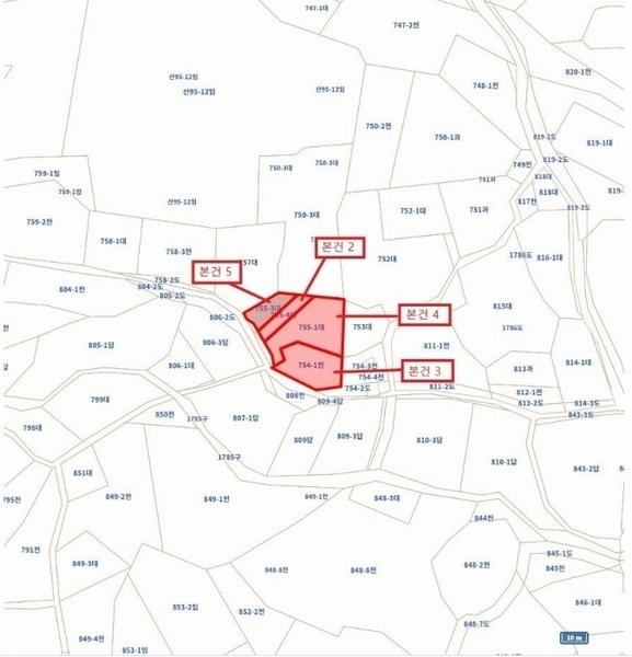 2024타경552250 인천광역시 옹진군 영흥면 내리 755-4 대지 경매 이미지