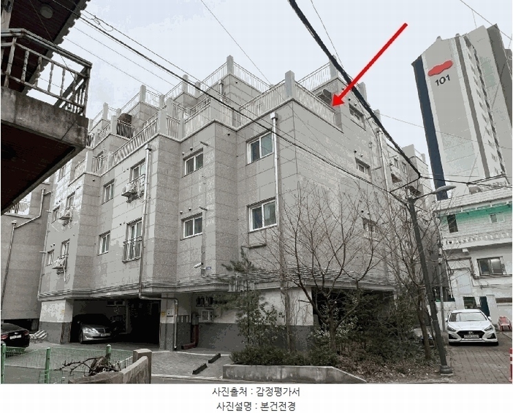 2025타경51061 서울특별시 은평구 서오릉로17길 28-20, 야긴하이빌 비동 4층 402호 다세대(빌라)[공급15평형] 경매 이미지