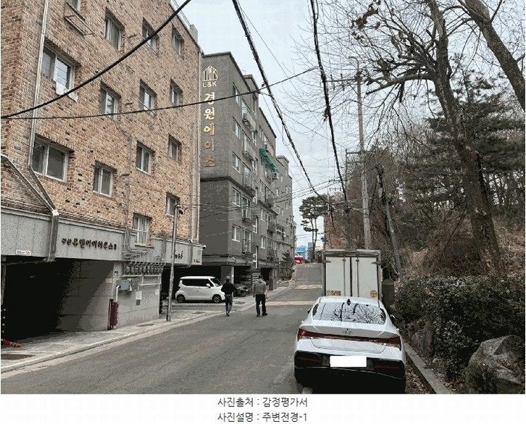 2025타경51061 서울특별시 은평구 서오릉로17길 28-20, 야긴하이빌 비동 4층 402호 다세대(빌라)[공급15평형] 경매 이미지