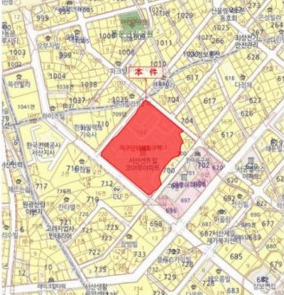 2025타경51063 충청남도 서산시 한마음2로 22, 서산센트럴코아루아파트 102동 19층 1903호 아파트[공급26평형] 경매 이미지