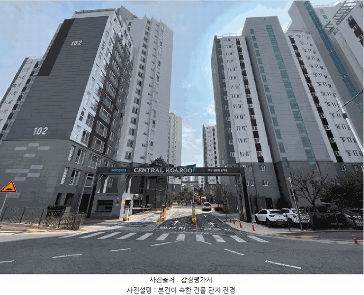 2025타경51063 충청남도 서산시 한마음2로 22, 서산센트럴코아루아파트 102동 19층 1903호 아파트[공급26평형] 경매 이미지