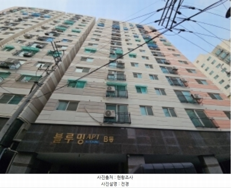 2024타경583926 인천광역시 부평구 장제로76번길 25인천광역시 부평구 장제로76○○○○, 블루밍아파트 비동 12층 1206호블루밍아○○ 오피스텔 경매 이미지